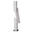 Atlas Lighting Tilt Floor Sculpture, Plaster White