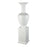 Atlas Lighting Trieste Vase, Gloss White
