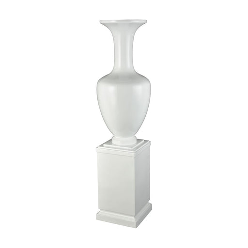 Atlas Lighting Trieste Vase, Gloss White