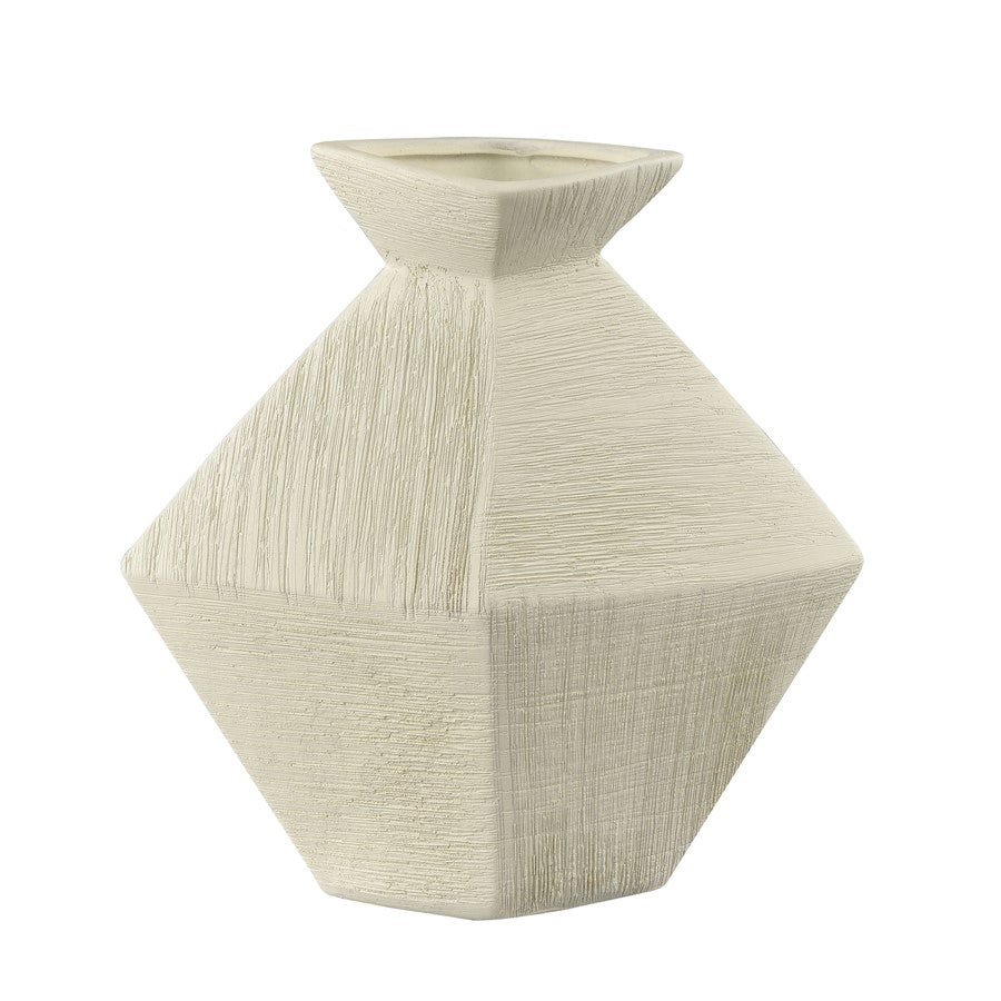 Atlas Lighting Tripp Small Vase, Ivory