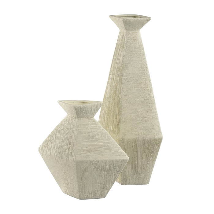 Atlas Lighting Tripp Small Vase, Ivory