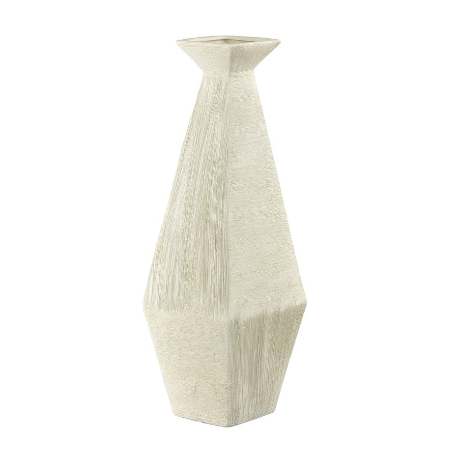 Atlas Lighting Tripp Large Vase, Ivory