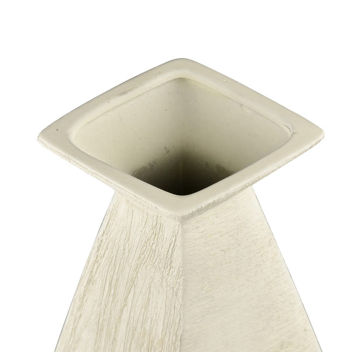 Atlas Lighting Tripp Large Vase, Ivory