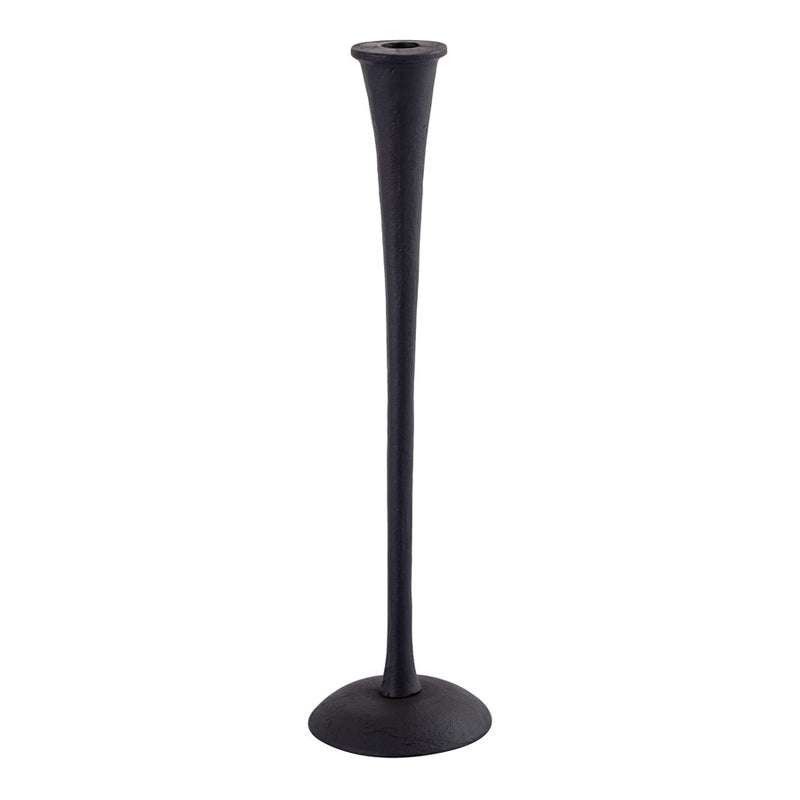 Atlas Lighting Trumpet Candleholder, Set of 3, Aged Black