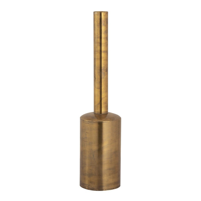 Atlas Lighting Tucker Large Vase, Antique Gold