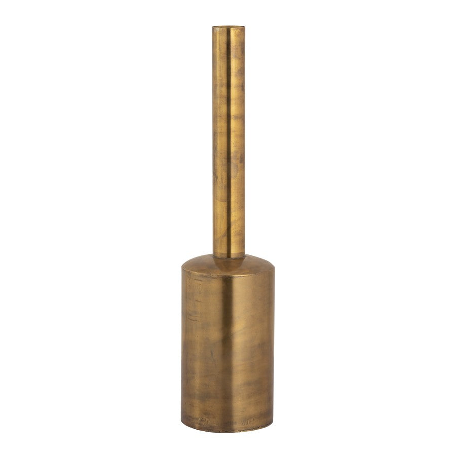 Atlas Lighting Tucker Large Vase, Antique Gold