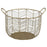 Atlas Lighting Tuckernuck Basket, Set of 2, Brass