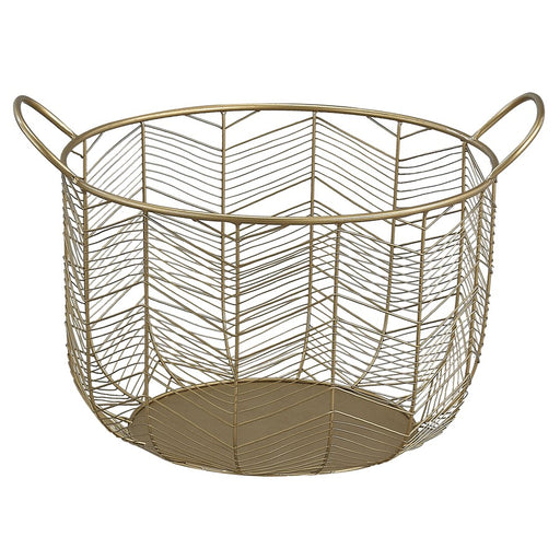 Atlas Lighting Tuckernuck Basket, Set of 2, Brass