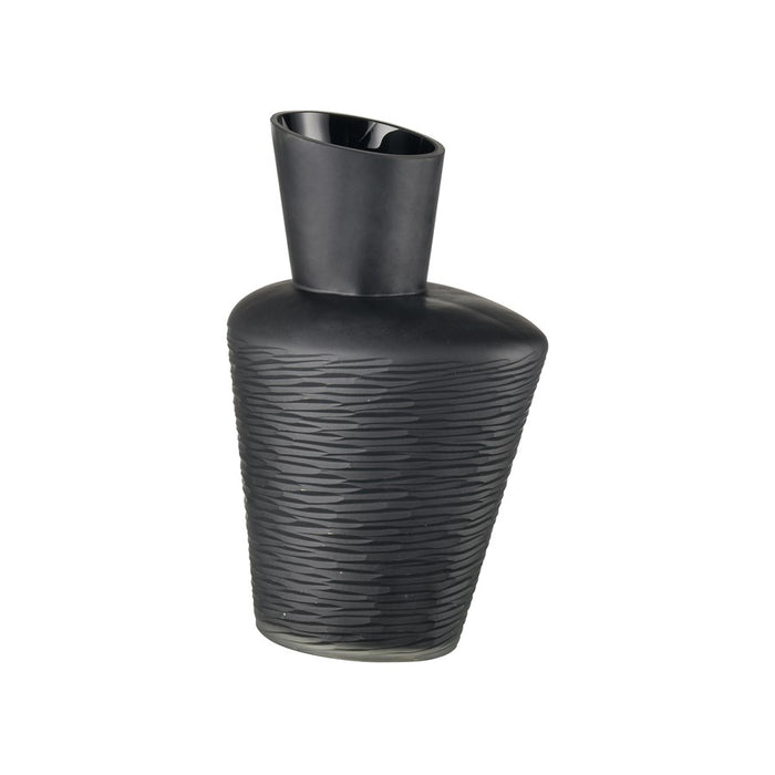 Atlas Lighting Tuxedo Small Vase, Black