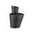 Atlas Lighting Tuxedo Small Vase, Black