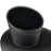 Atlas Lighting Tuxedo Small Vase, Black