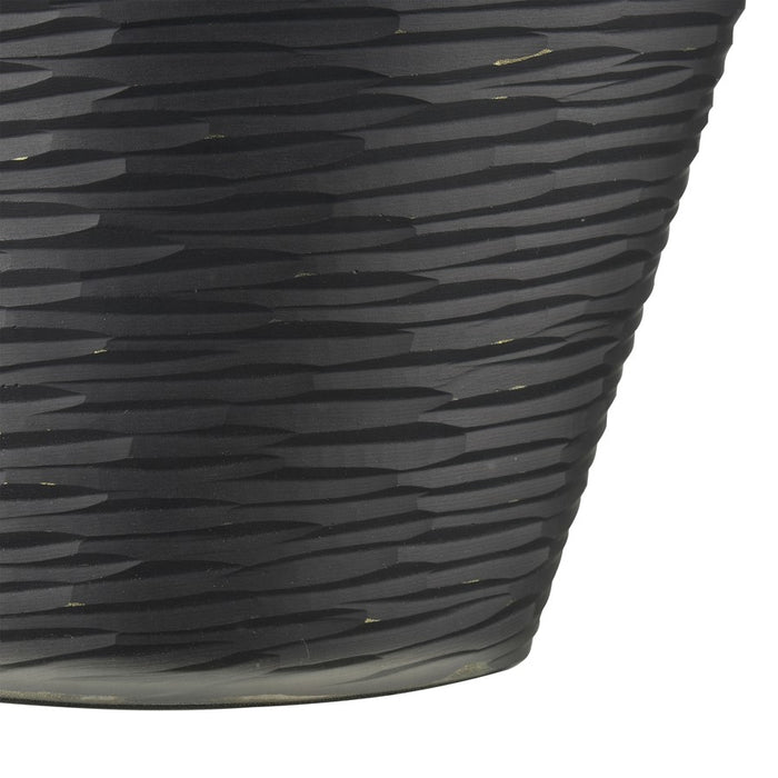 Atlas Lighting Tuxedo Small Vase, Black