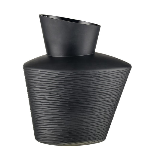 Atlas Lighting Tuxedo Medium Vase, Black