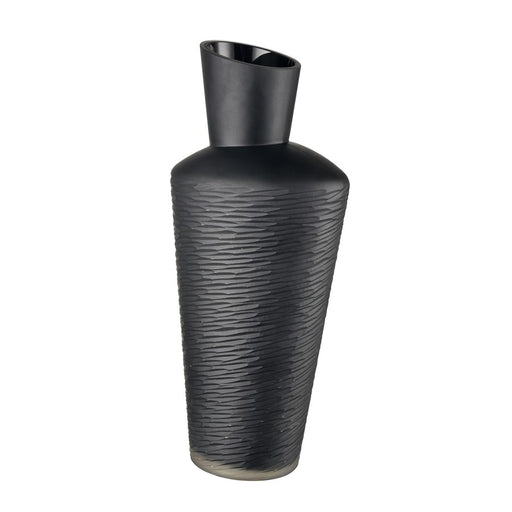Atlas Lighting Tuxedo Large Vase, Black