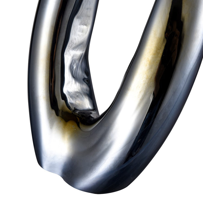 Atlas Lighting Twisted Decorative Object, Pearlescent