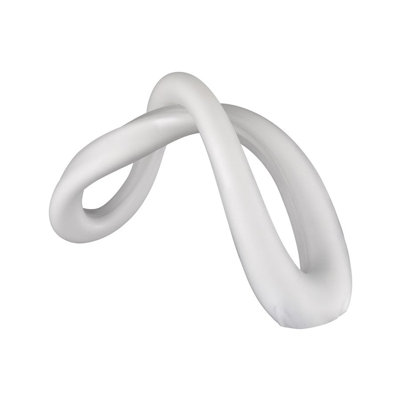 Atlas Lighting Twisted Decorative Object, White