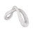 Atlas Lighting Twisted Decorative Object, White