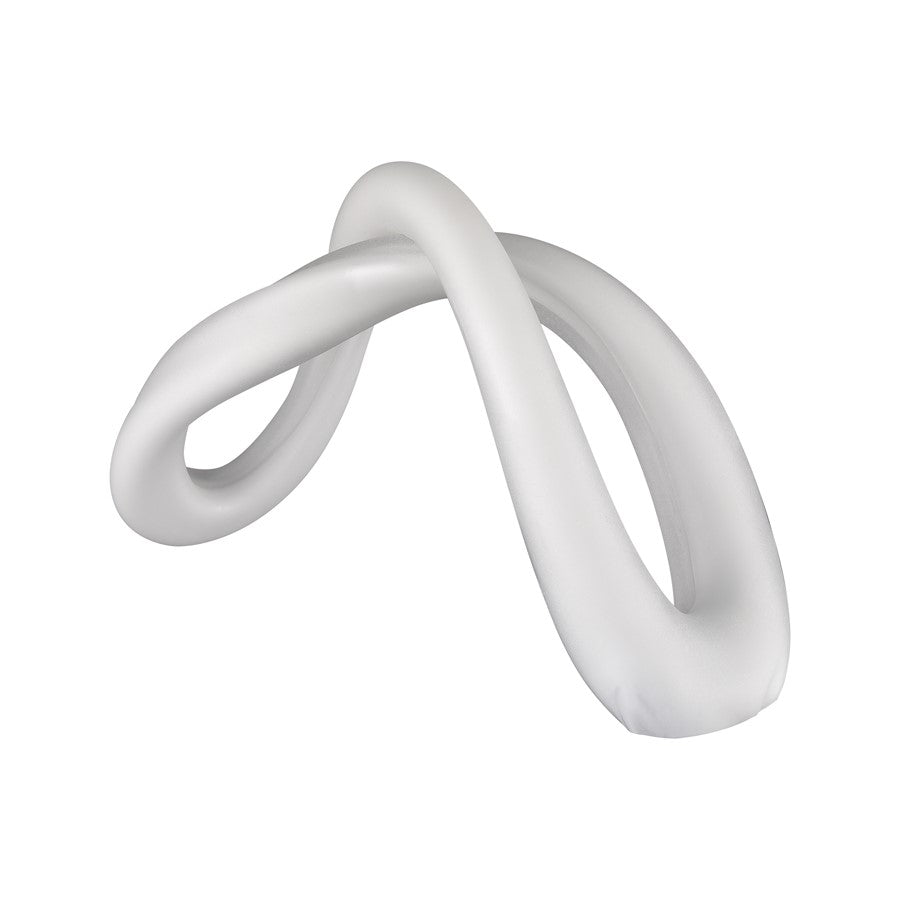 Atlas Lighting Twisted Decorative Object, White