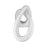 Atlas Lighting Twisted Decorative Object, White