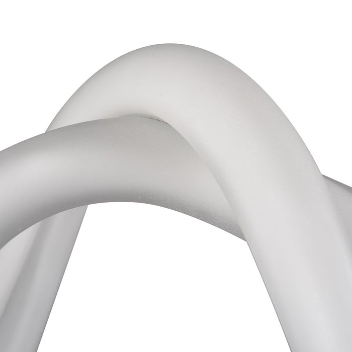 Atlas Lighting Twisted Decorative Object, White