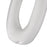 Atlas Lighting Twisted Decorative Object, White