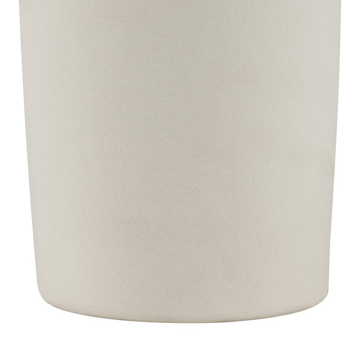 Atlas Lighting Vickers Medium Vase, White