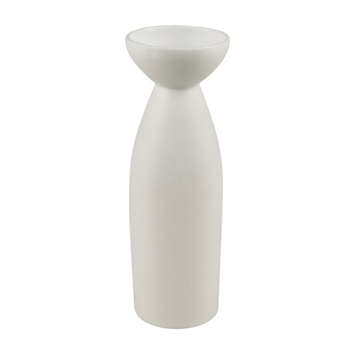 Atlas Lighting Vickers Large Vase, White