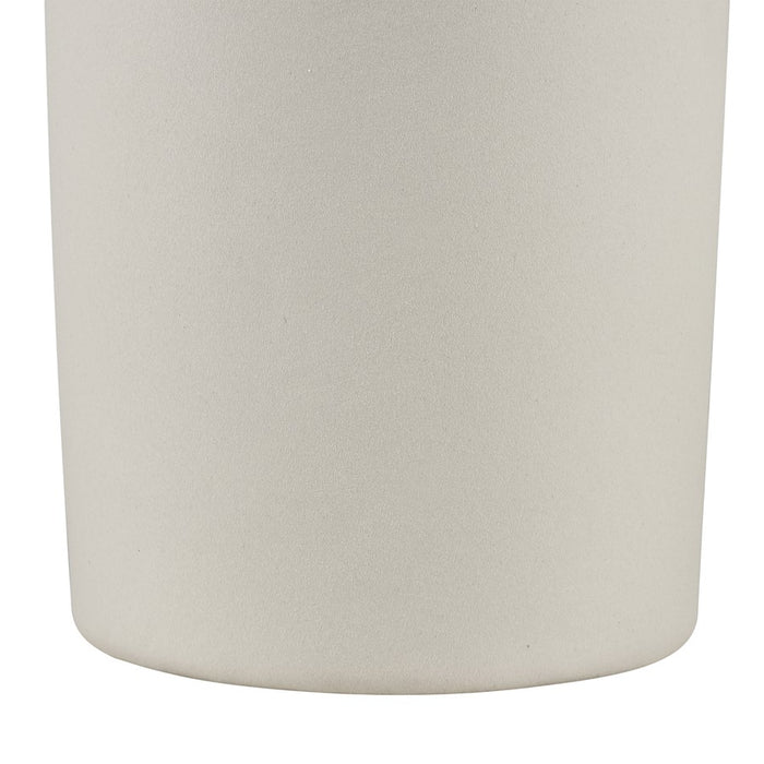 Atlas Lighting Vickers Large Vase, White