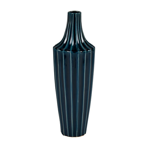 Atlas Lighting Virginia Vase, Midnight Blue