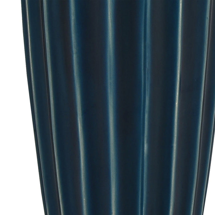 Atlas Lighting Virginia Vase, Midnight Blue