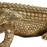 Atlas Lighting What a Croc Sculpture, Gold