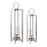 Atlas Lighting Wilmot Small Lantern, Silver