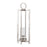 Atlas Lighting Wilmot Large Lantern, Silver