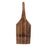 Atlas Lighting Wine Stave Server, Brown