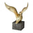 Atlas Lighting Winged Bird Sculpture, Set of , Gold