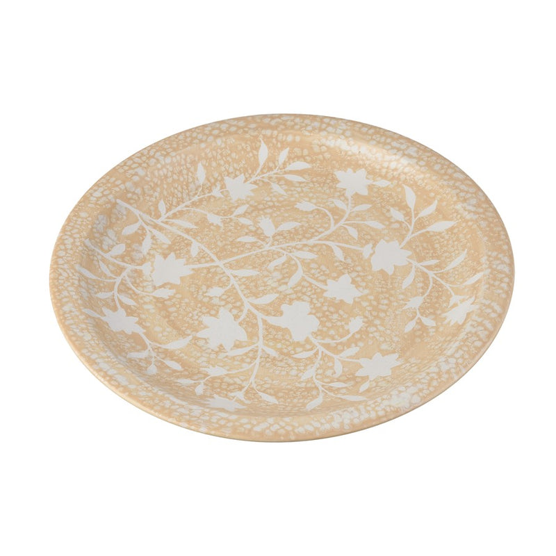 Atlas Lighting Yvonne Charger, Cream Glazed