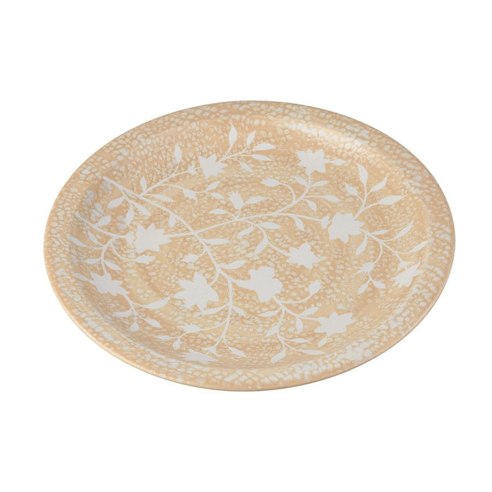 Atlas Lighting Yvonne Charger, Cream Glazed