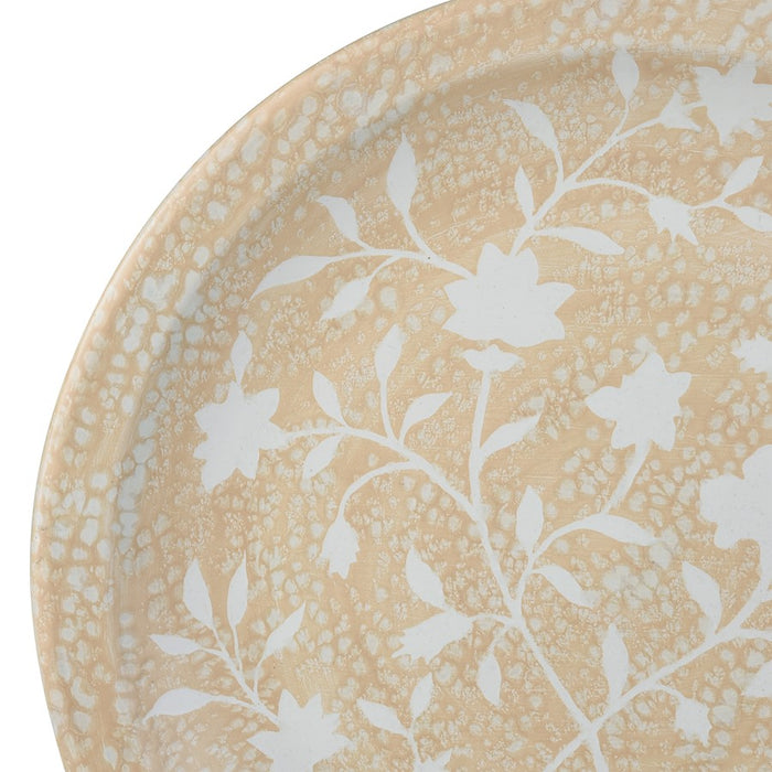 Atlas Lighting Yvonne Charger, Cream Glazed