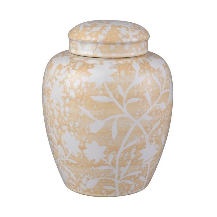 Atlas Lighting Yvonne Jar Set of 2, Cream Glazed