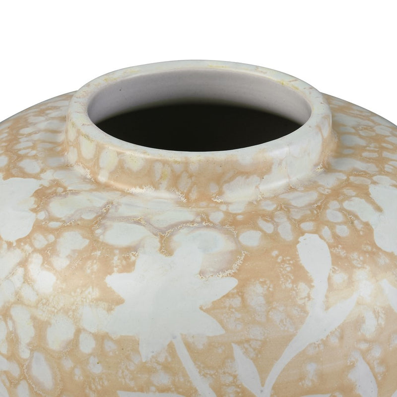 Atlas Lighting Yvonne Jar Set of 2, Cream Glazed