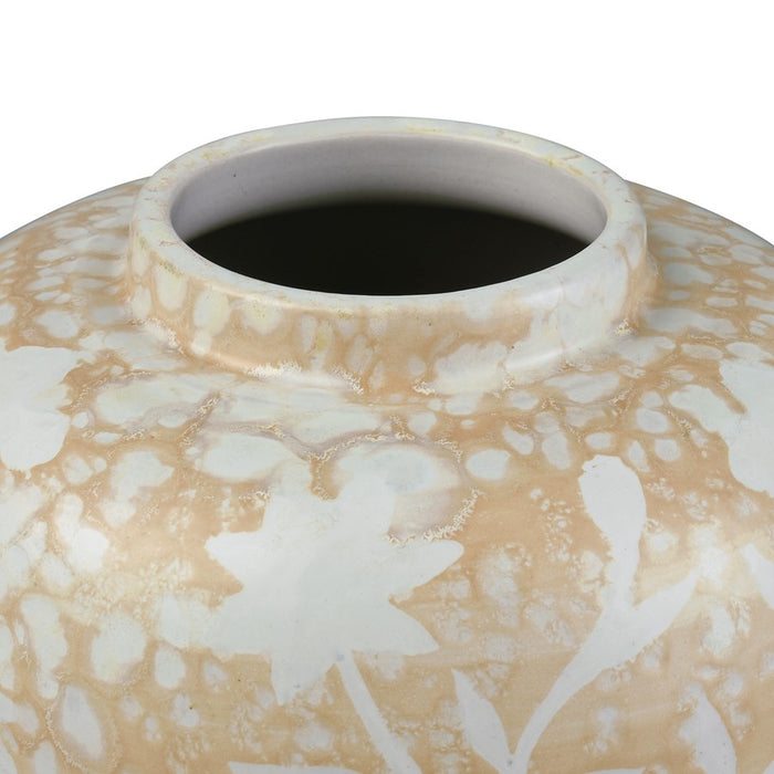 Atlas Lighting Yvonne Jar Set of 2, Cream Glazed