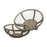 Atlas Lighting Wire Atlas Bowl, Set of 2, Antique Zinc