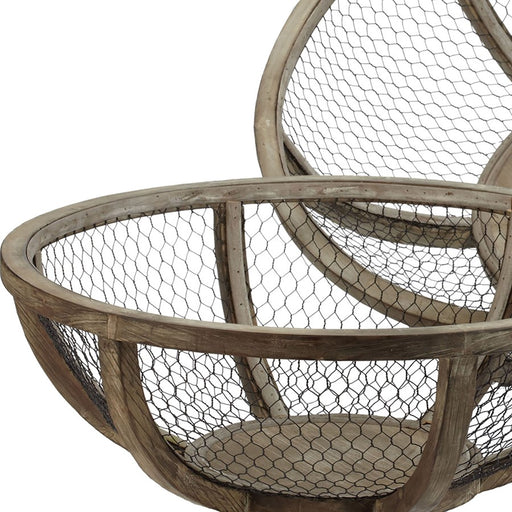 Atlas Lighting Wire Atlas Bowl, Set of 2, Antique Zinc