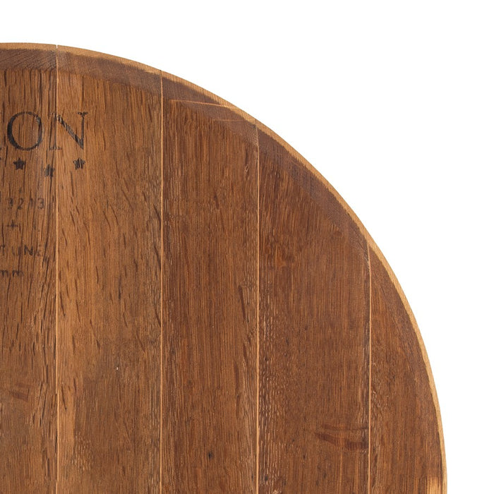 Atlas Lighting Wine Cask Lazy Susan, Natural