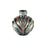 Atlas Lighting Kelly Medium Vase, Blue Reactive
