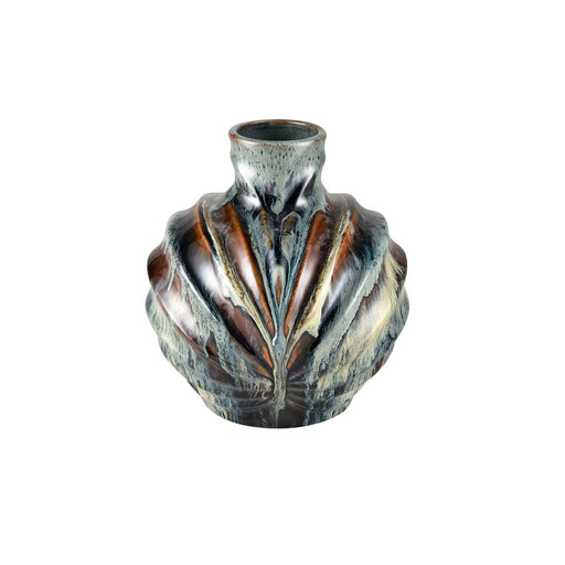 Atlas Lighting Kelly Medium Vase, Blue Reactive