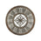 Atlas Lighting Greystone Wall Clock, Galvanized