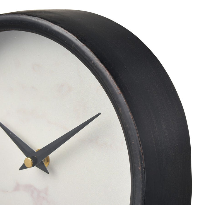 Atlas Lighting Jonah Table Clock, Black