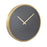 Atlas Lighting Onyx Wall Clock, Black