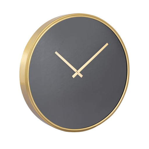 Atlas Lighting Onyx Wall Clock, Black